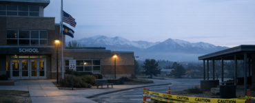 Colorado school safety failures seen at a quiet school entrance on the Front Range
