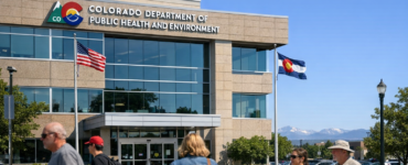 Colorado Department of Public Health building in Denver