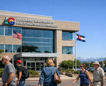 Colorado Department of Public Health building in Denver